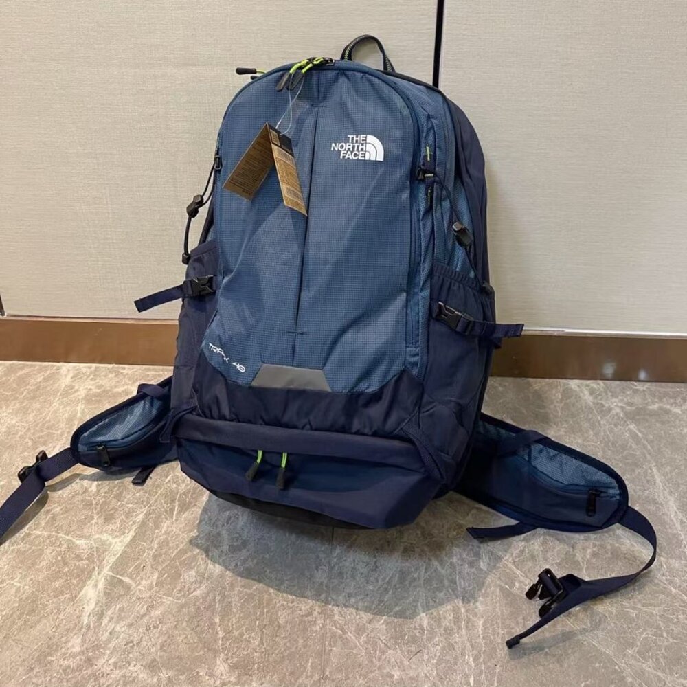 The North Face Blue schoolbag for men